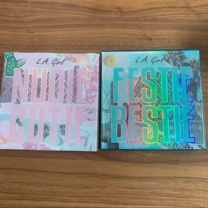 LA Girl Eye shadow palettes